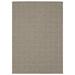 Gray 153.54 x 118.11 x 0.157 in Area Rug - Hokku Designs Corraline Gridwork Grey/Light Grey Performance Area Rug Polypropylene | Wayfair