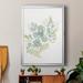 Wexford Home Seafoam Petals III Premium Framed Print - Ready To Hang Paper, Solid Wood in Blue/Green/White | 42.5 H x 30.5 W x 1 D in | Wayfair