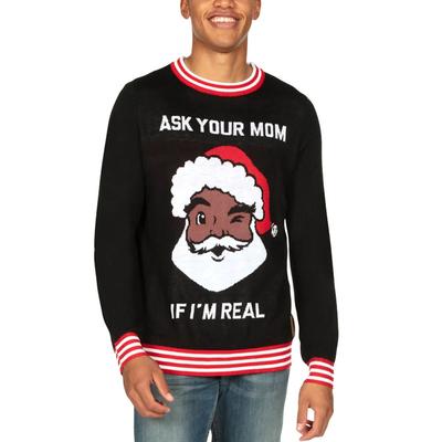 Men's Ask Your Mom Ugly Christmas Sweater