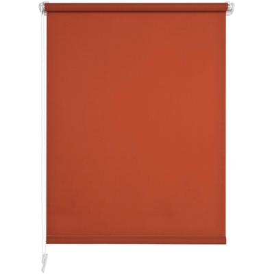 Seitenzugrollo LIEDECO "Klemmfix" Gr. 5, orange (terrakotta), B:100cm H:150cm, Polyester, Rollos, inkl. Klemmträger Image