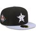 Men's New Era Black Houston Astros Side Patch 59FIFTY Fitted Hat