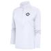 Women's Antigua White Las Vegas Aviators Tribute Half-Zip Pullover Top