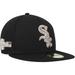 Men's New Era Black Chicago White Sox Chrome Camo Undervisor 59FIFTY Fitted Hat