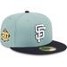 Men's New Era Light Blue/Navy San Francisco Giants Beach Kiss 59FIFTY Fitted Hat