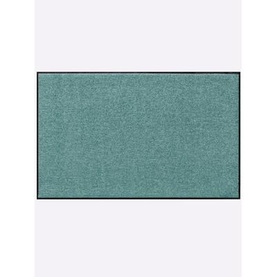 Fußmatte SALONLOEWE Gr. 5, grün (mint), B:60cm H:7mm L:200cm, Polyamid, Polyamid, Teppiche Image