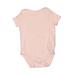 Baby Gap Short Sleeve Onesie: Pink Print Bottoms - Size 3-6 Month