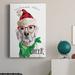 The Holiday Aisle® Unleash The Cheer Premium Gallery Wrapped Canvas - Ready To Hang Canvas, in Green/Red/White | 12 H x 8 W x 1 D in | Wayfair