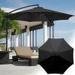 Ovzne Patio Umbrella Outdoor Courtyard Umbrella Surface Polyester Sunshade Umbrella Sunscreen And Rainproof Fabric Garden Pillar Umbrella Fabric