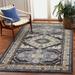 Liora Manne Ariana Floral Medallion Indoor Area Rug Blue