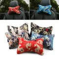 Appui-tête de voiture amélioré coussin de repose-nuque avec motif japonais oreiller ergonomique