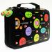 Kawaii for Back to School Pencil Case Big 32/52/72 Slots Pen Box Cute Pencilcase Large Girls Boys Bag Stationery(Black 4 layers and 72 holes)