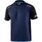 Sparco - t-shirt tech Tucson tg l blu marine/azzurro mezze maniche effetto pique