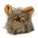 Cat Mane Wig Adorable Cute Funny Costume Mane Hat with Ears for Cats and Small Dogs Mixed Colors