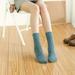 Lilgiuy Women s Winter Wool Socks Color Medium Tube Cashmere Socks Thick Thread Towel Socks Thickened Warm Socks for Running Hiking