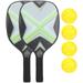 1 Set of Pickleball Paddles Rackets Balls Set Indoor Outdoor Pickleball Sports Supplies