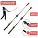 Golf Swing Trainer Aid Adjustable Power Golf Swing Training Aid Golf Practice Warm-Up Stick for Strength Flexibility and Tempo Training Suit for Practice Chipping Hitting Golf Accessories