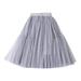 Rovga Casual Dresses For Girls Little Child Long Skirt Tiered Ruffle Maxi Skirts Soft Fluffy Skirt Party Skirt Party Birthday Girl Dress