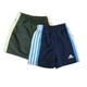 Pre-owned Adidas | Nike Boys Blue | Gray Athletic Shorts size: 12 Months