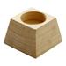 HOMEMAXS Wood Craft Tea Light Candleholder Wood Candle Holder Wooden Candlestick Holder