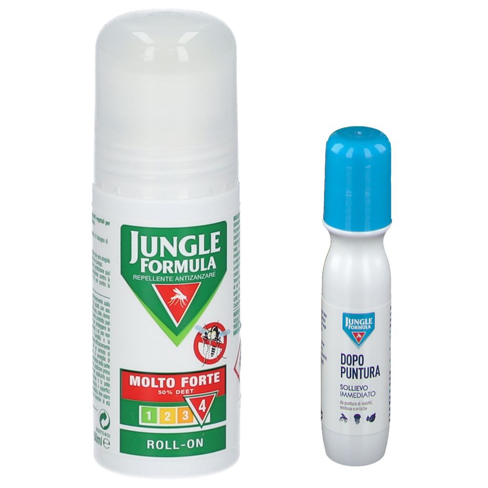 Jungle Formula Roll On + Dopopuntura 50+15 ml Set