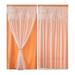 Tub Curtain 2 Panels Home Curtains Layered Solid Plain Panels And Sheer Sheer Curtains Window Curtain Panels 35 Shower Curtain Flowers