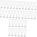 150 Pcs Elastic Rope Tent for Camping Outdoor Teepee Camping Bungee Balls Heavy Duty Tie Down Cord Tent Bungee Cord Bungee Cords Rope White Bungee Cord Bungee Straps Drawstring