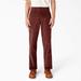 Dickies Men's Regular Fit Corduroy Pants - Fired Brick Size 30 32 (WPR22)