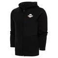 Men's Antigua Black San Jose Giants Protect Full-Zip Hoodie