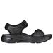 Skechers Men's Max Cushioning Arch Fit Prime - Archee Sandals | Size 10.0 | Black | Textile/Synthetic | Hyper Burst