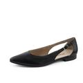 Paul Green Damen SUPER Soft Ballerina, Frauen Klassische Ballerinas,Slip-ons,klassisch elegant,Ballerinen,Pumps,Halbschuhe,Schwarz (SCHWARZ),37 EU / 4 UK