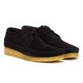 Clarks Originals Weaver Mens Black Moccasin