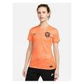 Nike Netherlands 2023 Women's Home Stadium Short Sleeved Shirt - Orange, Orange, Size Xl, Women