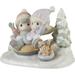 Precious Moments Away We Go In The Snow Limited Edition Bisque Porcelain Figurine Porcelain | 5.87 H x 6.42 W x 8.58 D in | Wayfair 231036
