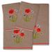 Linum Home Textiles 4 Piece Turkish Cotton Towel Set Terry Cloth/Turkish Cotton in Brown | 27 W in | Wayfair EDR10-2BT2HT-POLLY