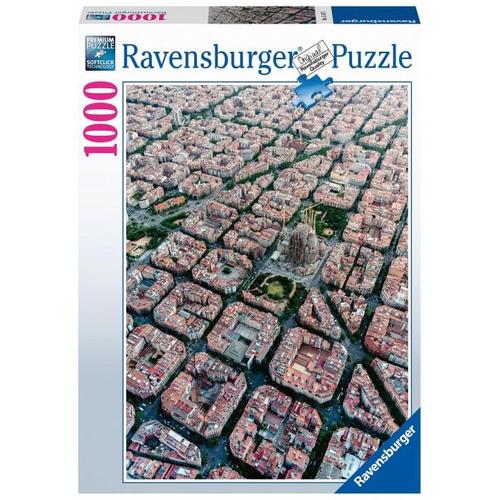 Ravensburger 15187 - Barcelona von Oben, Puzzle, 1000 Teile - Ravensburger Verlag