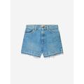 Gucci Kids Girls Organic Cotton Denim Shorts Size 6 Yrs