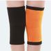 Sports Protection Winter Warmer Supplies Thicken Breathable Anti Cold Plus Velvet Knee Warmers Knee Pads BLACK XL