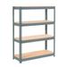 Global Industrial Extra Heavy Duty Shelving 48 W x 24 D x 72 H With 4 Shelves Wood Deck Gry