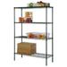 FocusFoodService FF3672GN 36 in. W x 72 in. L Epoxy Coated Wire Shelf - Green