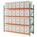 Global Industrial Record Storage Rack Starter Letter Legal 96 W x 36 D x 96 H