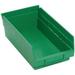 Quantum Storage QSB102GN Economy 4 in. Shelf Bin- Green - 11.62 x 6.62 x 4 in. - Pack of 30