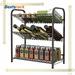 Bextsrack 3 Tiers Adjustable Storage Shelf for kitchen-Bronze
