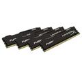 Kingston HyperX FURY Black 32GB Kit (4x8GB) 2400MHz DDR4 Non-ECC CL15 DIMM Desktop Memory (HX424C15FBK4/32)