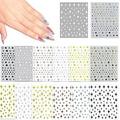 14 Large Sheets Stars Nail Stickers for Women Girls Kids - 3D Self Adhesive Star Nail Decals for Natural Fingernails and Acrylic Nails Star Nail Decor for Nail Art Design DIY Nail Decoration