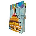 ECZJNT Card With Birthday Cake Book Cover Book Protector Book Sleeve Book Pouch Book Bag 6x9 inch