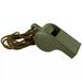 Gi Style Plastic Whistle 12 Pack Olive Drab Pack of 12