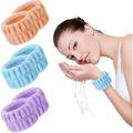 6PCS Women s Wrist Towels for Washing Face Microfiber Girls Wrist Spa Wash Towel Band Face Washing Wristbands Absorbent Wristbands Wrist Sweatband for Girls Prevent Liquids from Spilling