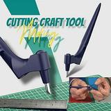 PEACNNG 360-Degree Craft Cutting Tools Gyro-Cut Craft Cutting Tool Precision Art Knife Cutter Stainless Steel Craft Knives With 360-Degree Art Cutting Tool For Craft Paper-Cutting Stencil (1PCS)