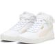 Sneaker PUMA "CARINA 2.0 MID" Gr. 38,5, pink (puma white, frosty pink, puma gold) Schuhe Schnürstiefeletten