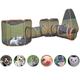 DBGMW Outdoor Cat Tunnel, Cat Tents for Outside, Large Cat Tunnel, Cat Enclosures Outdoor 6 In 1 Compound Pet Play Tunnel House Cat Dog Rabbit Tent Multiple Ways Pets Playhouse Play Tents